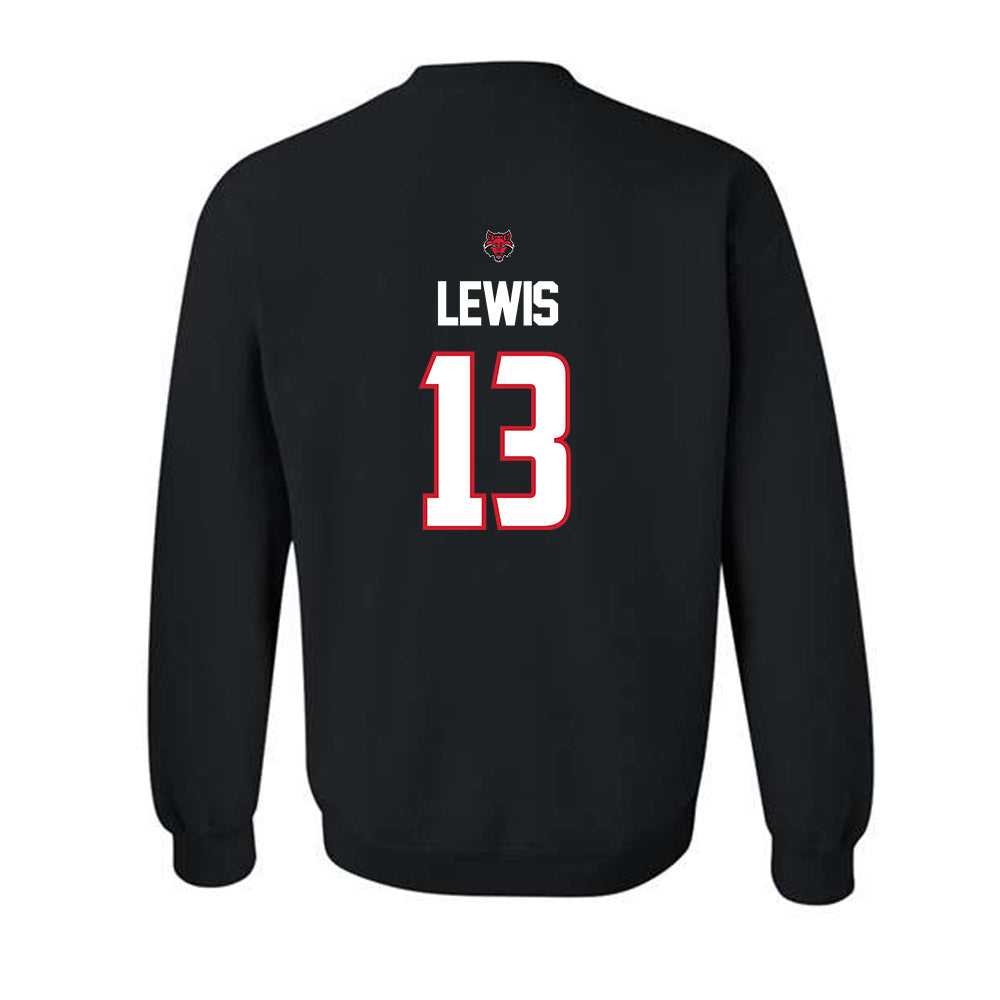 Arkansas State - NCAA Football : Tyrell Lewis - Crewneck Sweatshirt-1