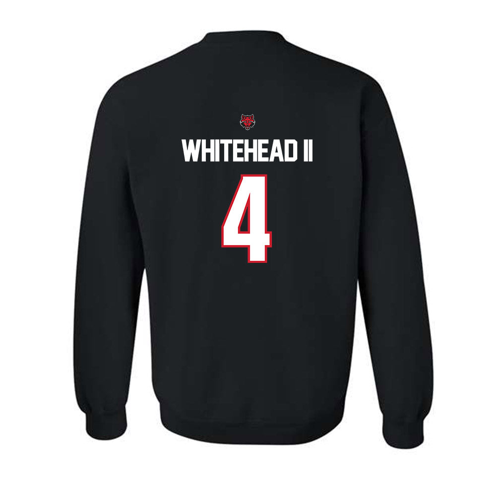 Arkansas State - NCAA Football : Bryan Whitehead II - Crewneck Sweatshirt-1