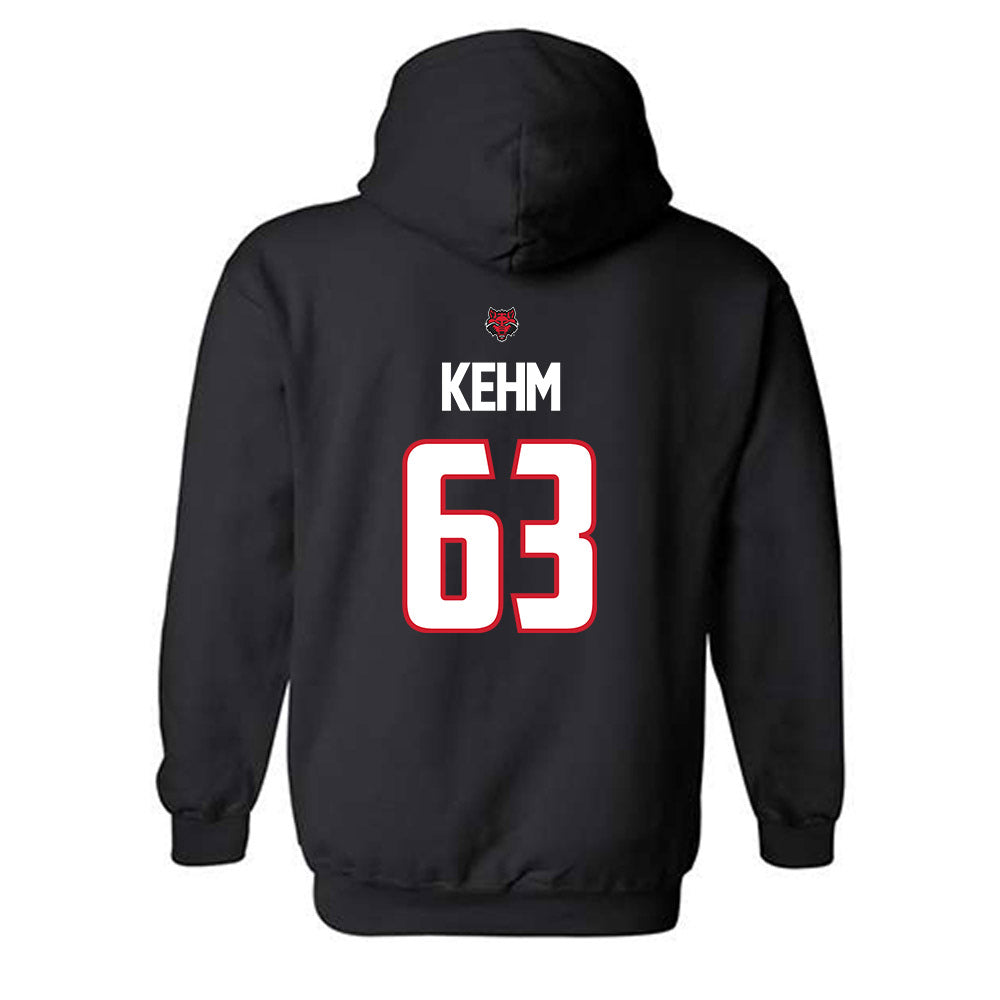 Arkansas State - NCAA Football : Aiden Kehm - Hooded Sweatshirt-1