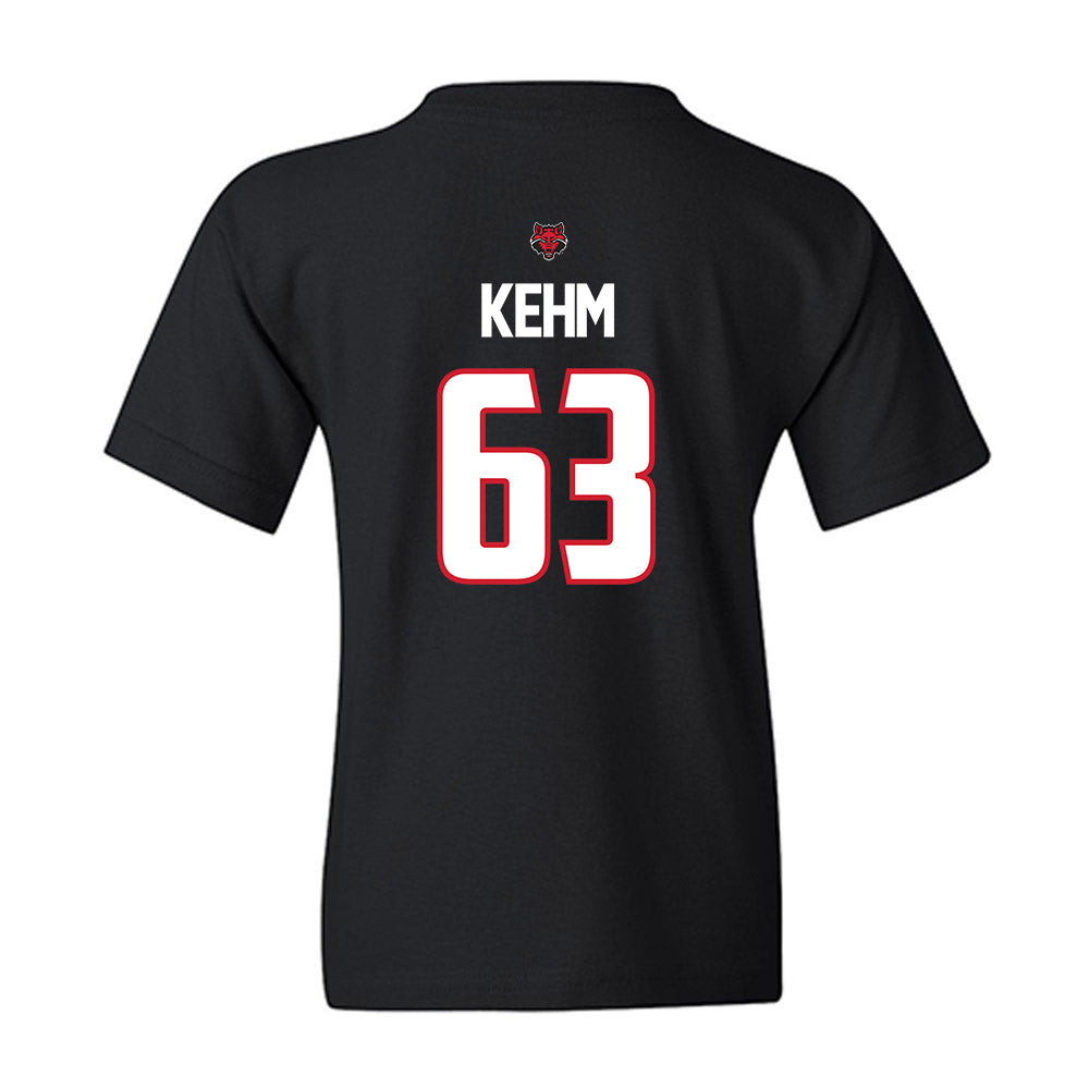 Arkansas State - NCAA Football : Aiden Kehm - Youth T-Shirt-1