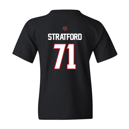 Arkansas State - NCAA Football : Chace Stratford - Youth T-Shirt-1
