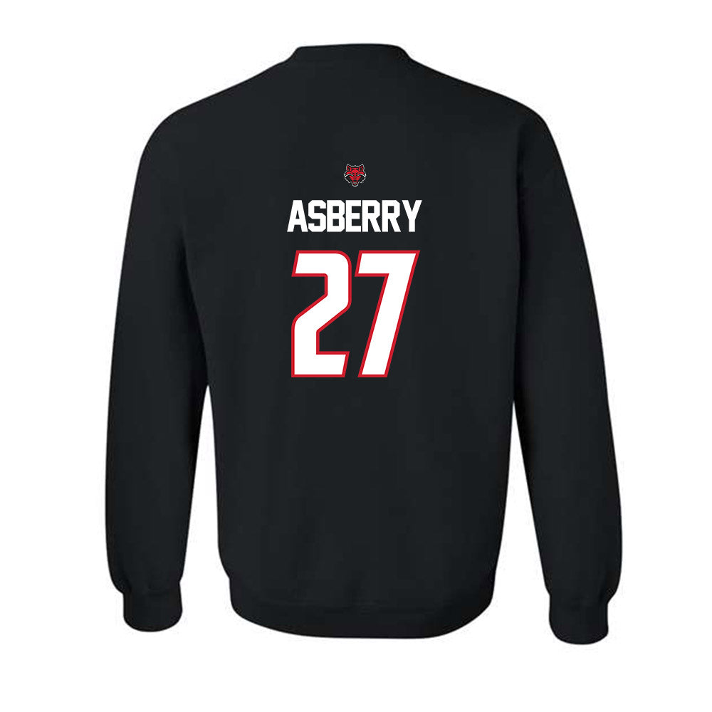 Arkansas State - NCAA Football : Noland Asberry - Crewneck Sweatshirt-1