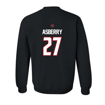 Arkansas State - NCAA Football : Noland Asberry - Crewneck Sweatshirt-1