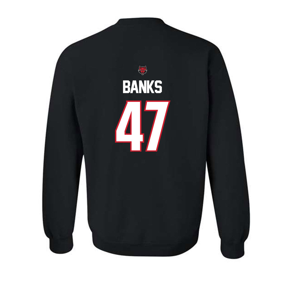 Arkansas State - NCAA Football : Lucas Banks - Crewneck Sweatshirt
