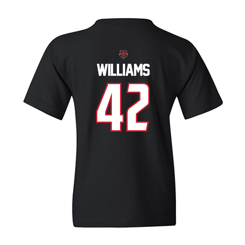 Arkansas State - NCAA Football : Shaun Williams - Youth T-Shirt-1
