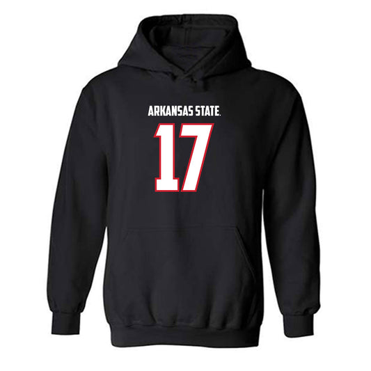 Arkansas State - NCAA Football : Jabari Bush - Hooded Sweatshirt