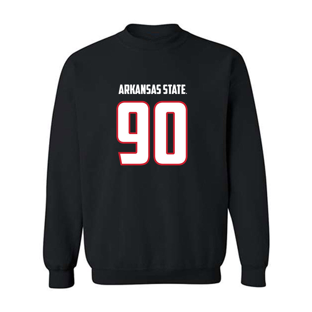 Arkansas State - NCAA Football : Lincoln Stueve - Crewneck Sweatshirt-0