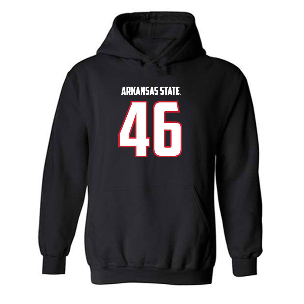 Arkansas State - NCAA Football : Nicholas Miller - Hooded Sweatshirt-0