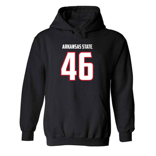Arkansas State - NCAA Football : Nicholas Miller - Hooded Sweatshirt-0