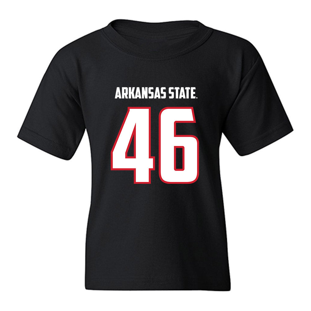 Arkansas State - NCAA Football : Nicholas Miller - Youth T-Shirt-0