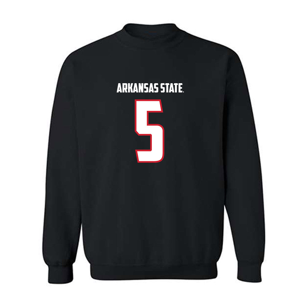 Arkansas State - NCAA Football : Kenyon Clay - Crewneck Sweatshirt-0