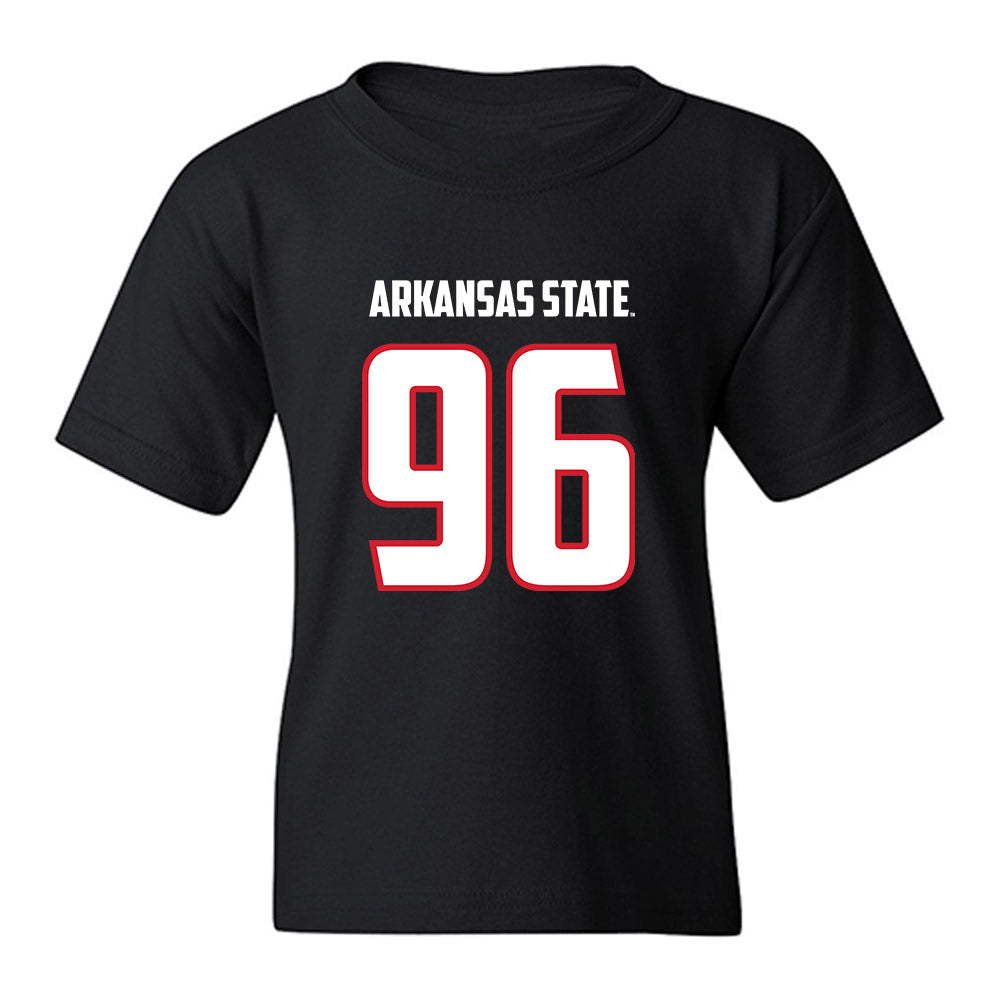 Arkansas State - NCAA Football : Ronnie Blossom - Youth T-Shirt-0