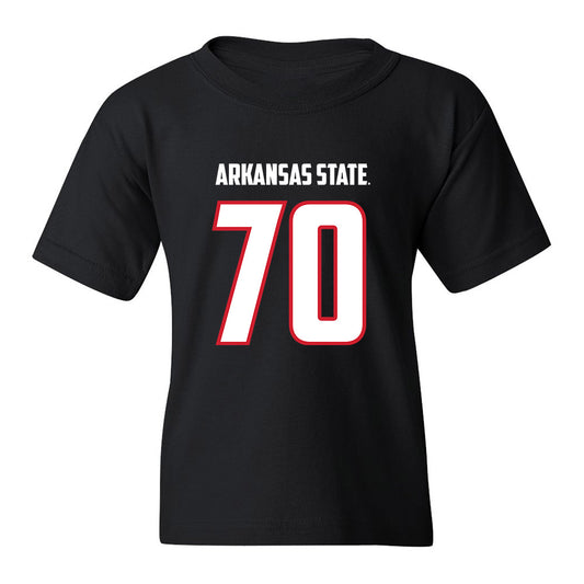 Arkansas State - NCAA Football : Royce Baucom - Youth T-Shirt