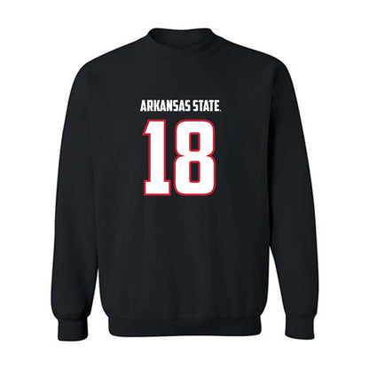 Arkansas State - NCAA Football : Malekhi Weedon - Crewneck Sweatshirt-0