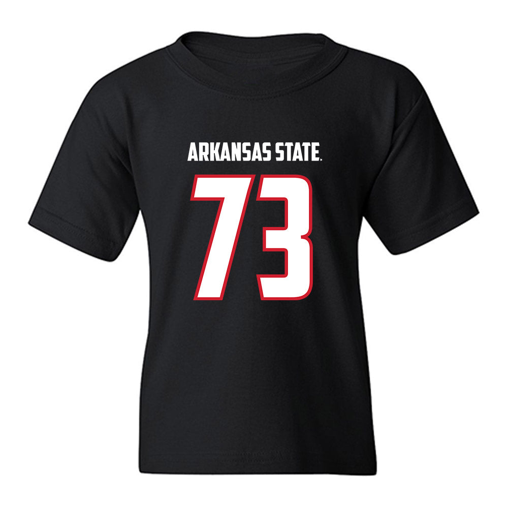 Arkansas State - NCAA Football : Kobe Williams - Youth T-Shirt-0