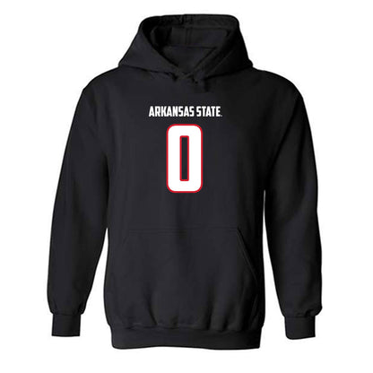 Arkansas State - NCAA Football : Trenton Yowe - Hooded Sweatshirt-0
