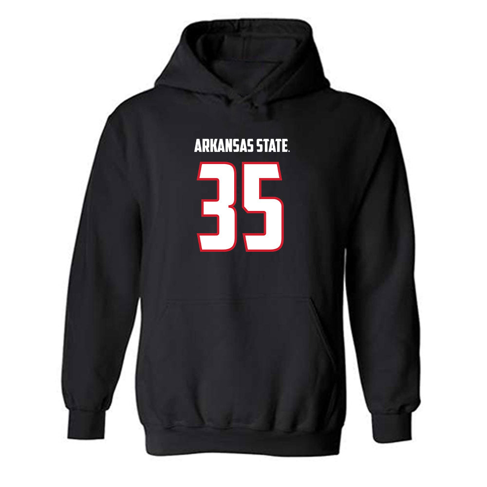 Arkansas State - NCAA Football : Jerry Horne - Hooded Sweatshirt-0