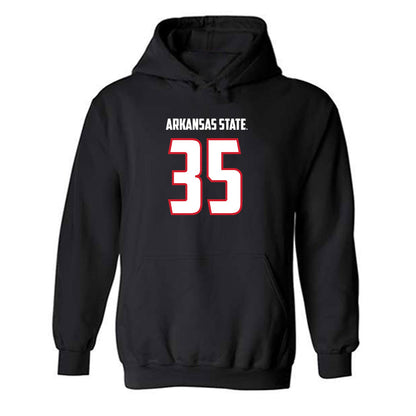 Arkansas State - NCAA Football : Jerry Horne - Hooded Sweatshirt-0
