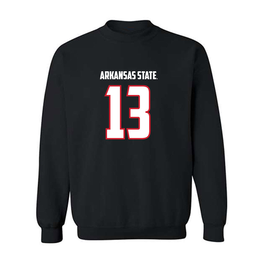 Arkansas State - NCAA Football : Tyrell Lewis - Crewneck Sweatshirt-0