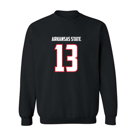 Arkansas State - NCAA Football : Tyrell Lewis - Crewneck Sweatshirt-0