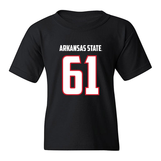 Arkansas State - NCAA Football : Adam Hickerson - Youth T-Shirt-0