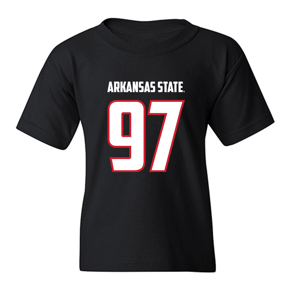 Arkansas State - NCAA Football : Tony Carter - Youth T-Shirt-0