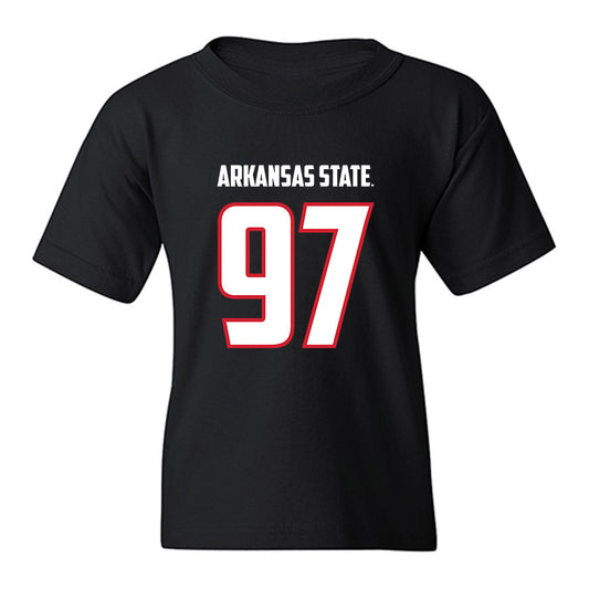 Arkansas State - NCAA Football : Tony Carter - Youth T-Shirt-0
