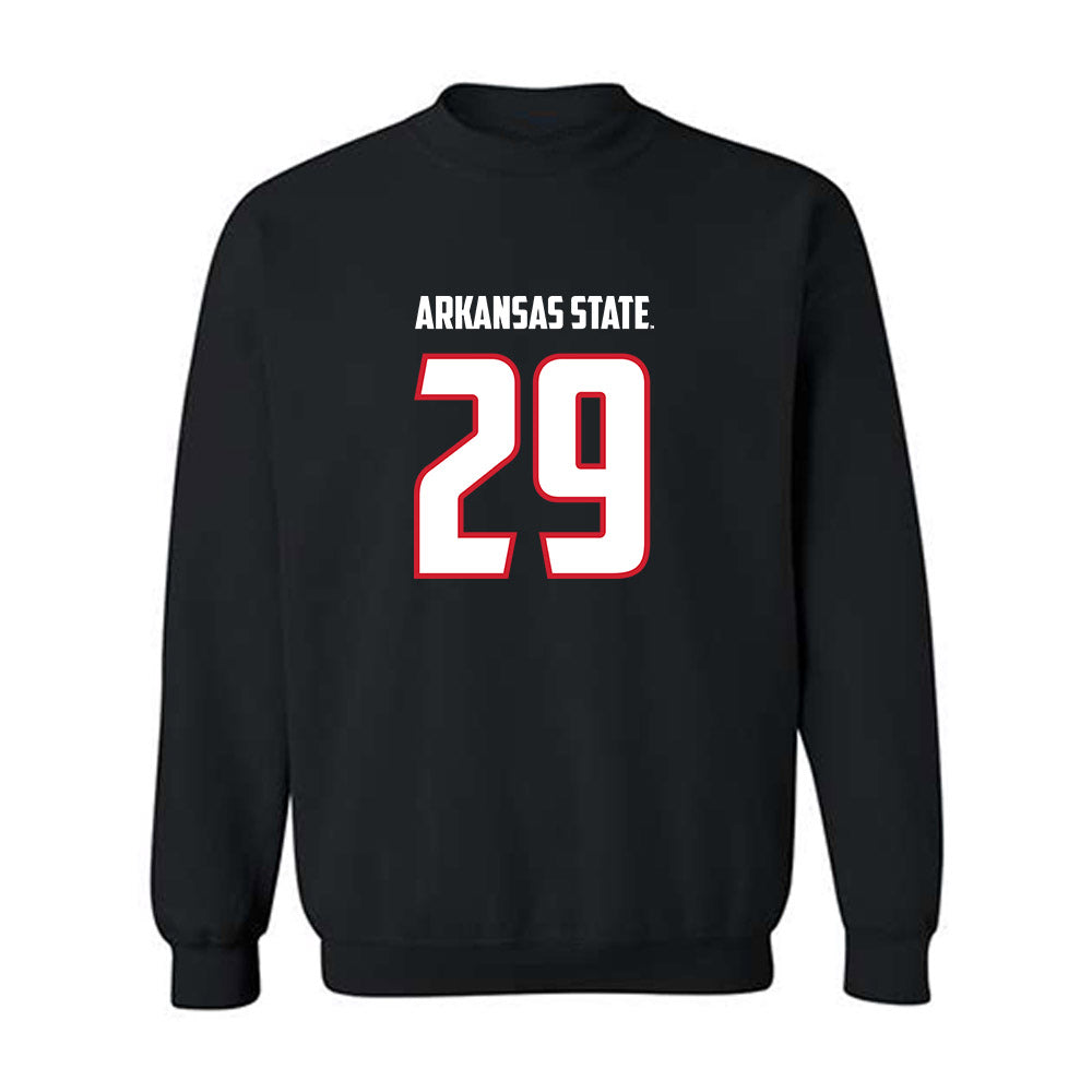 Arkansas State - NCAA Football : Luke Wisham - Crewneck Sweatshirt-0