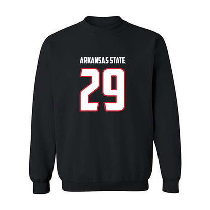 Arkansas State - NCAA Football : Luke Wisham - Crewneck Sweatshirt-0