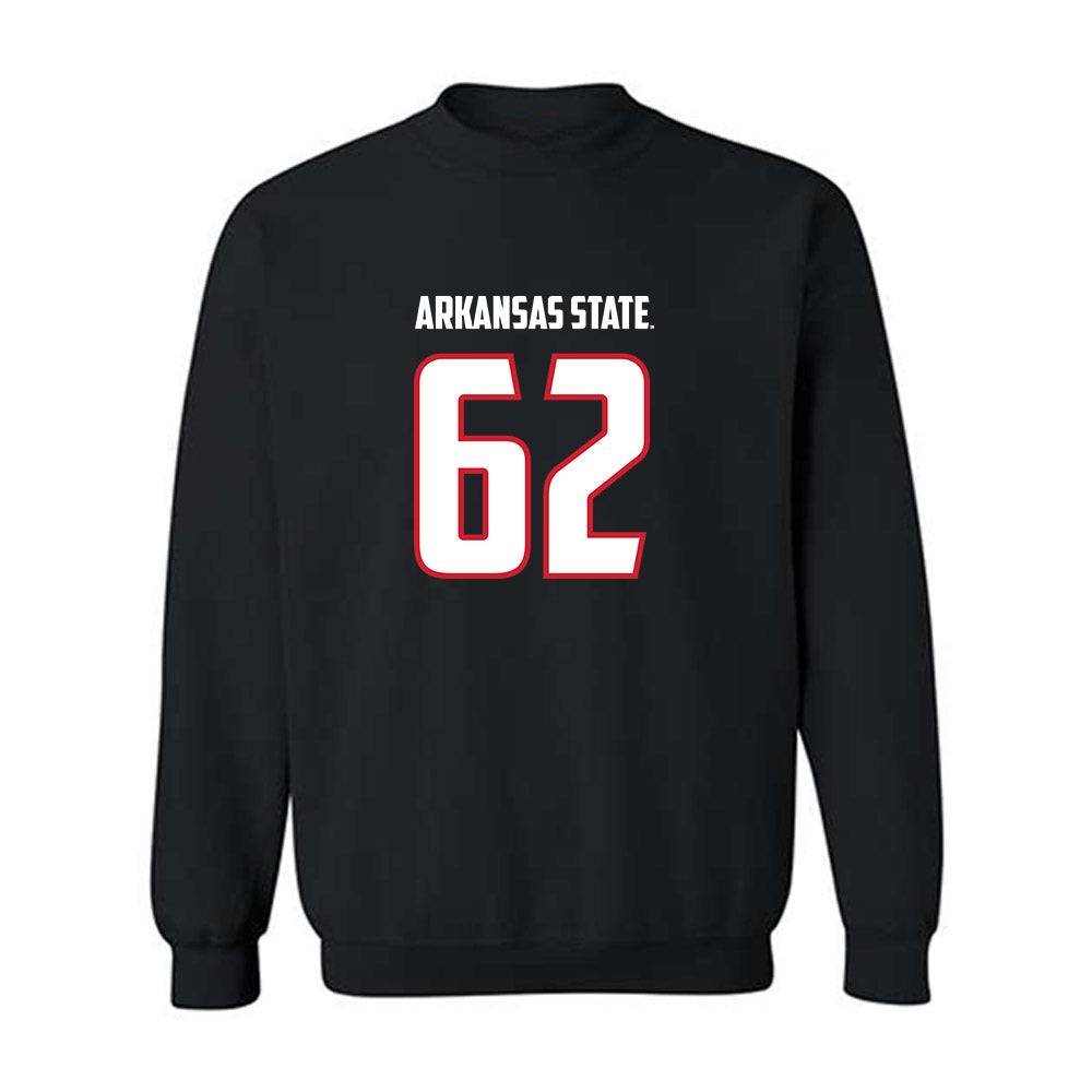 Arkansas State - NCAA Football : Jacob Pequeno - Crewneck Sweatshirt