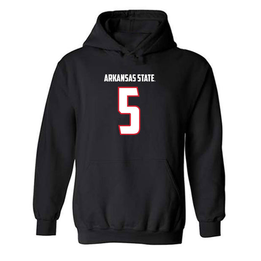 Arkansas State - NCAA Football : Kenyon Clay - Hooded Sweatshirt-0