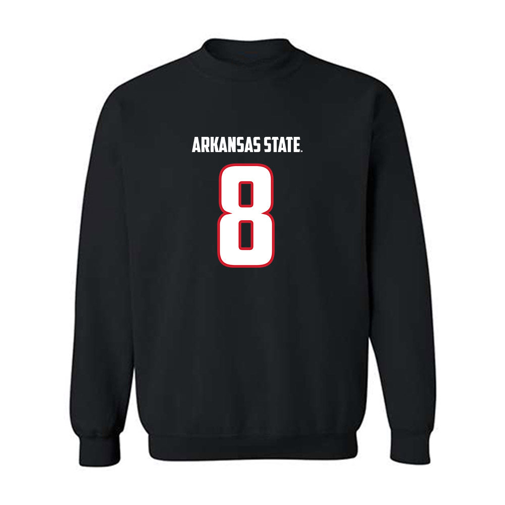 Arkansas State - NCAA Football : Dylan Crisp - Crewneck Sweatshirt-0