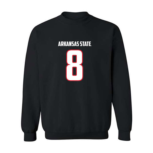Arkansas State - NCAA Football : Dylan Crisp - Crewneck Sweatshirt-0