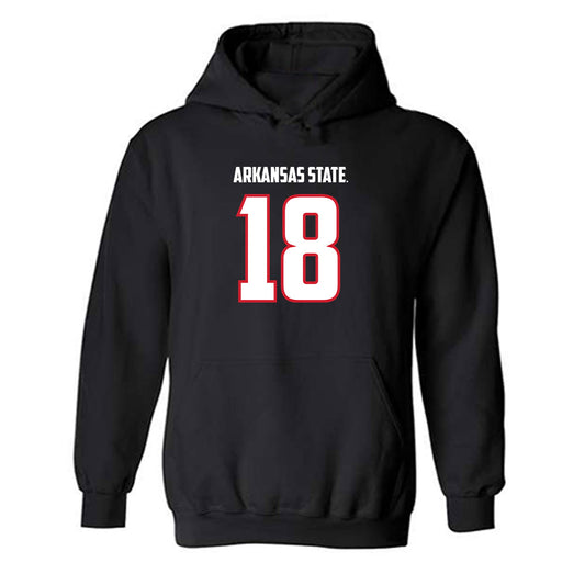 Arkansas State - NCAA Football : Romel Stevens - Hooded Sweatshirt-0