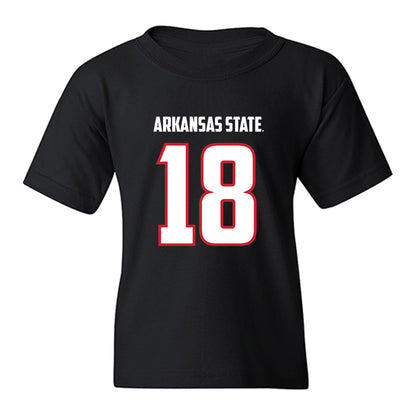 Arkansas State - NCAA Football : Romel Stevens - Youth T-Shirt-0