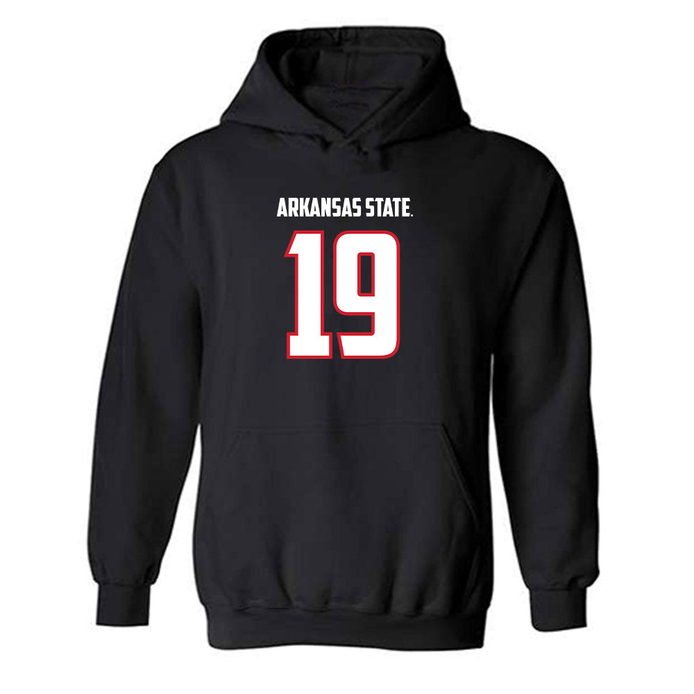 Arkansas State - NCAA Football : James Reed III - Hooded Sweatshirt