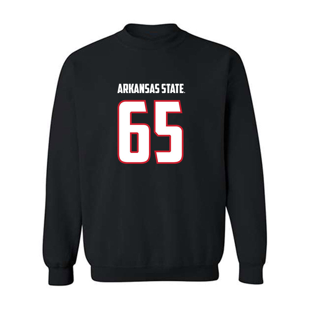 Arkansas State - NCAA Football : Noah Smith - Crewneck Sweatshirt-0