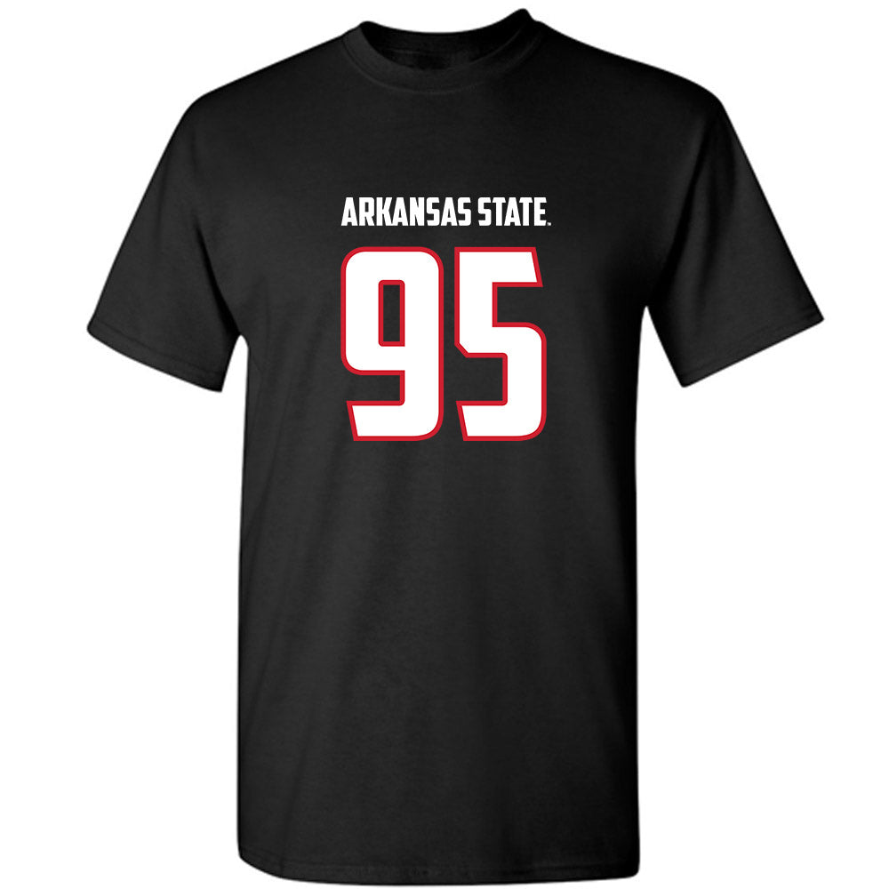 Arkansas State - NCAA Football : Jakwon Mcginney - T-Shirt-0