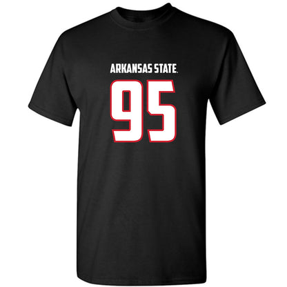 Arkansas State - NCAA Football : Jakwon Mcginney - T-Shirt-0