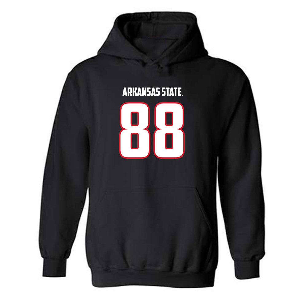 Arkansas State - NCAA Football : Calen Presser - Hooded Sweatshirt-0
