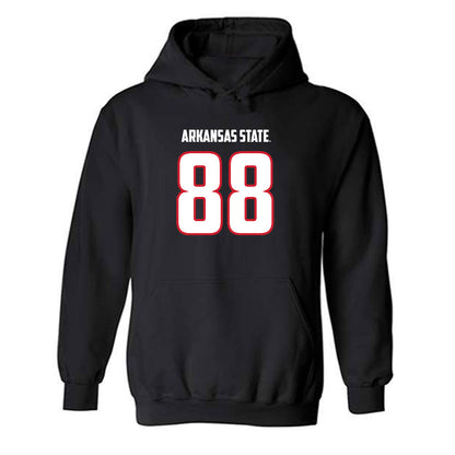 Arkansas State - NCAA Football : Calen Presser - Hooded Sweatshirt-0