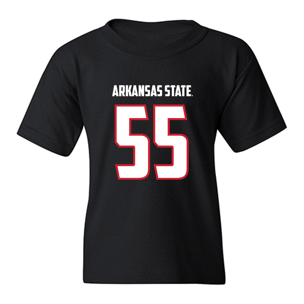 Arkansas State - NCAA Football : Aleric Watson - Youth T-Shirt-0
