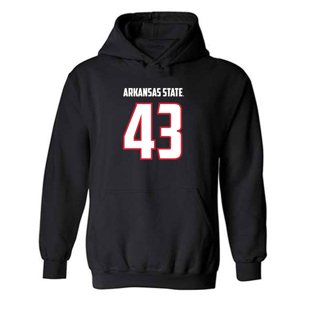 Arkansas State - NCAA Football : Chase Bogle - Hooded Sweatshirt