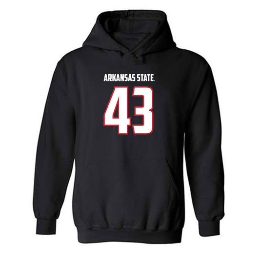 Arkansas State - NCAA Football : Chase Bogle - Hooded Sweatshirt