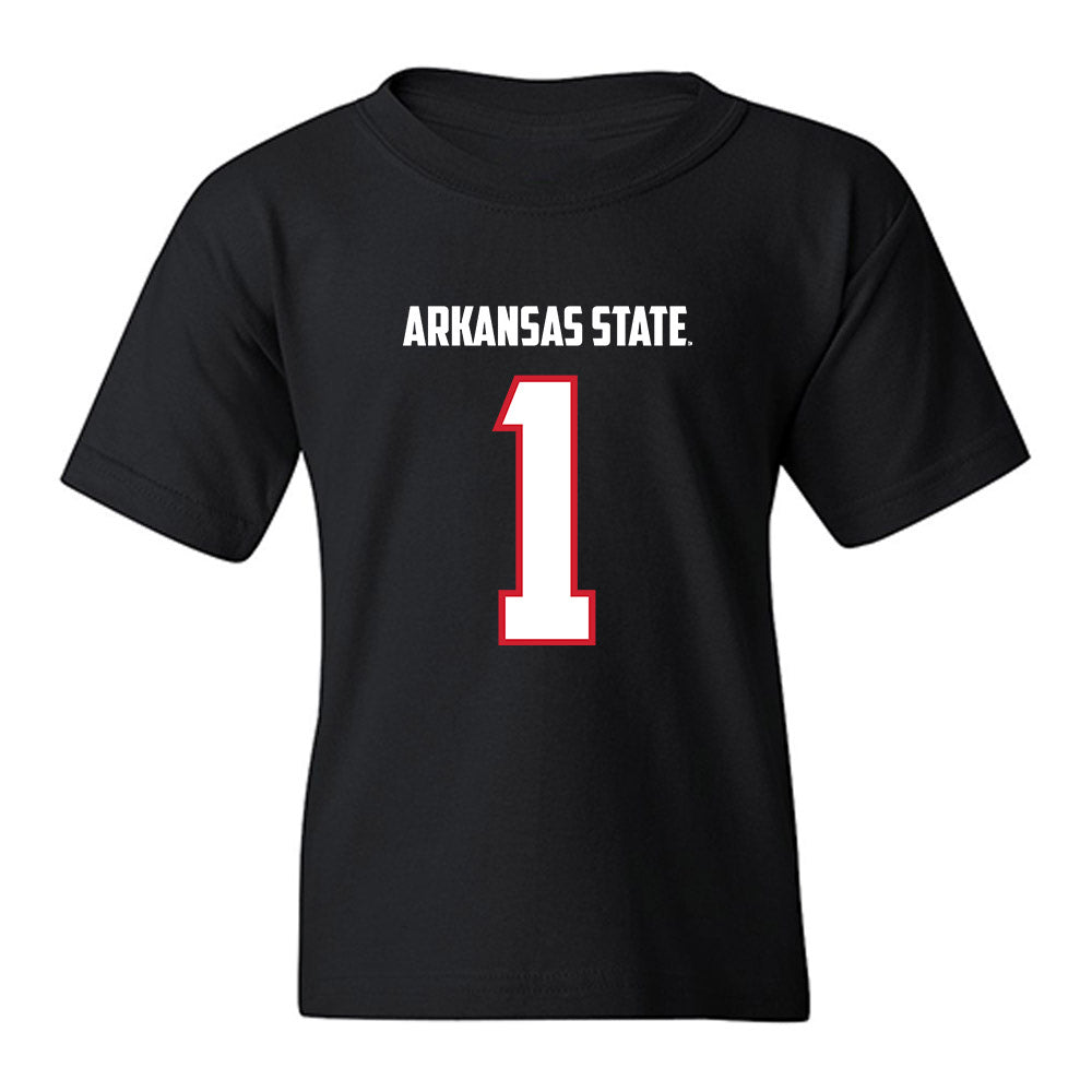 Arkansas State - NCAA Football : Braden Jackson - Youth T-Shirt-0