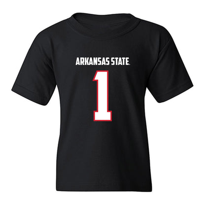 Arkansas State - NCAA Football : Braden Jackson - Youth T-Shirt-0