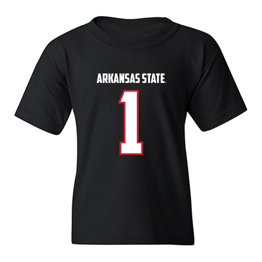 Arkansas State - NCAA Football : Braden Jackson - Youth T-Shirt-0