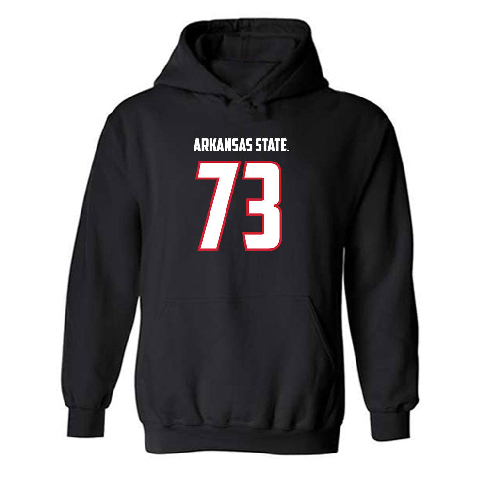 Arkansas State - NCAA Football : Kobe Williams - Hooded Sweatshirt-0