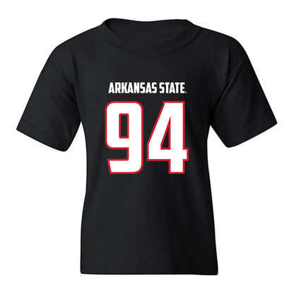 Arkansas State - NCAA Football : Cody Sigler - Youth T-Shirt-0