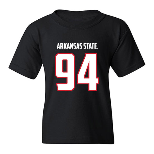 Arkansas State - NCAA Football : Cody Sigler - Youth T-Shirt-0